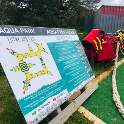 Branding-Pembrokeshire-Wake-Park-Signage