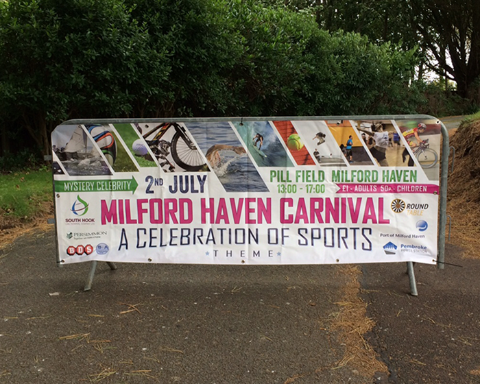 Milford Haven Carnival Banner