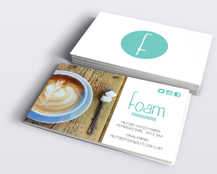 Foam Business Cards