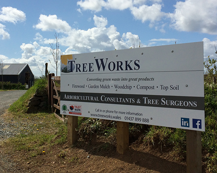 Treeworks Sign